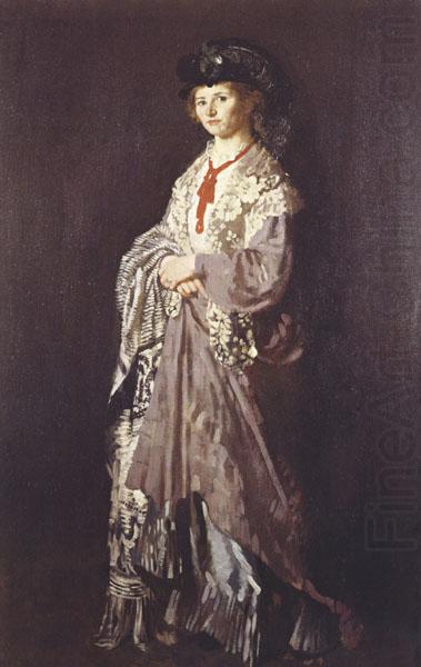 Sir William Orpen A Woman in Grey china oil painting image